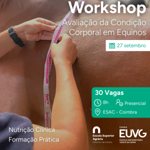 Workshop de avaliação corporal de equinos